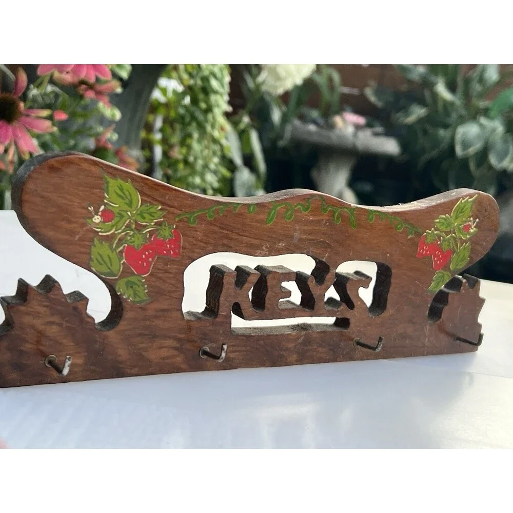 Wooden 1970s vintage
